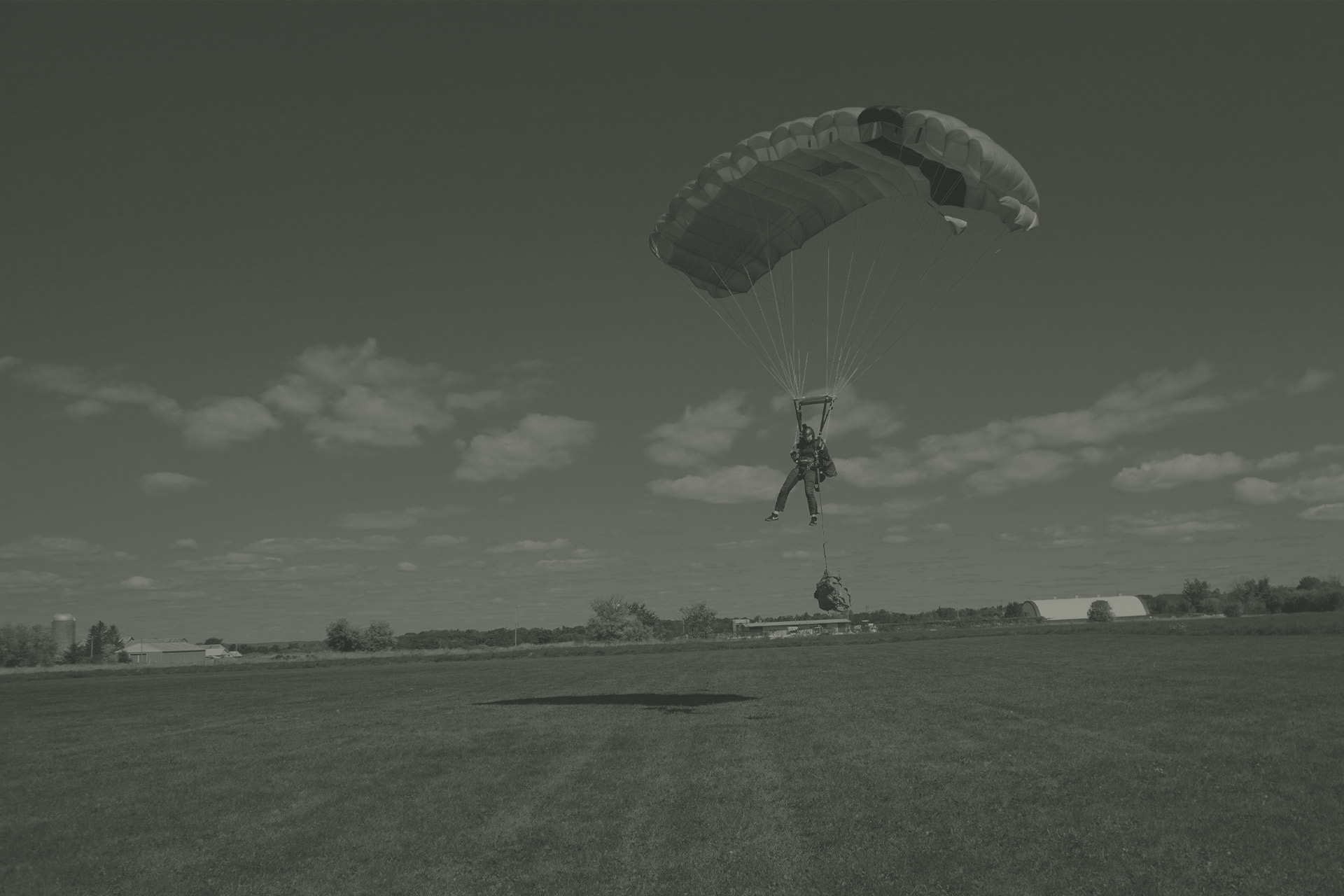 adjusted-parachutist-landing